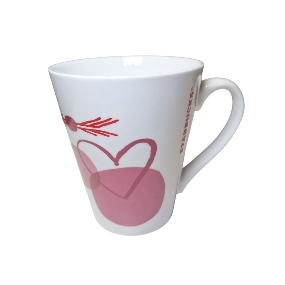 Starbucks 2016 Valentine Heart Cup Coffee Mug Tea Seeetheart Love Gift Sweetest‎